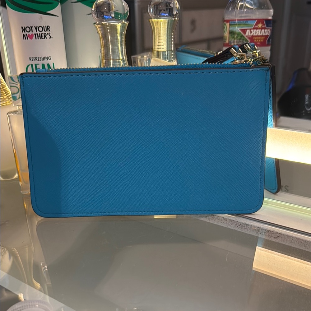 Kate Spade Blue Wristlet - Picture 3 of 6